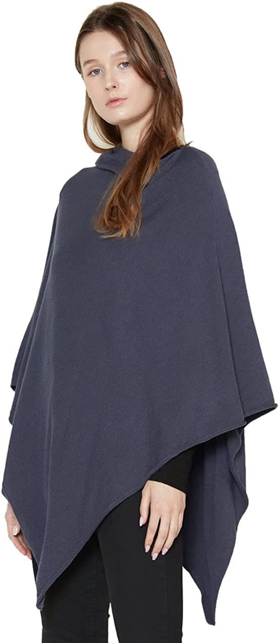 Look by M Women's Basic Poncho Year Round Cover Special Occasion for Every Day