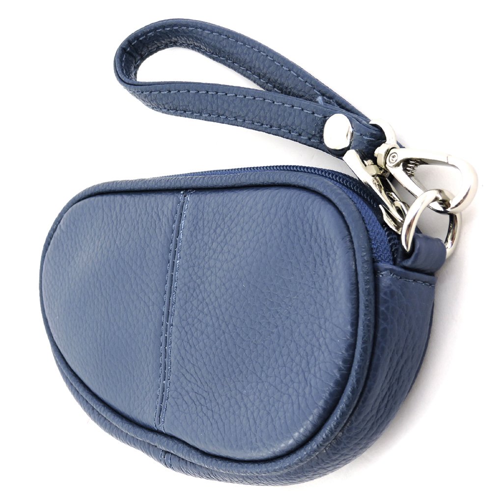 Leather Eyeglass Glasses Case with Wristlet Handle, Padded WOMAN