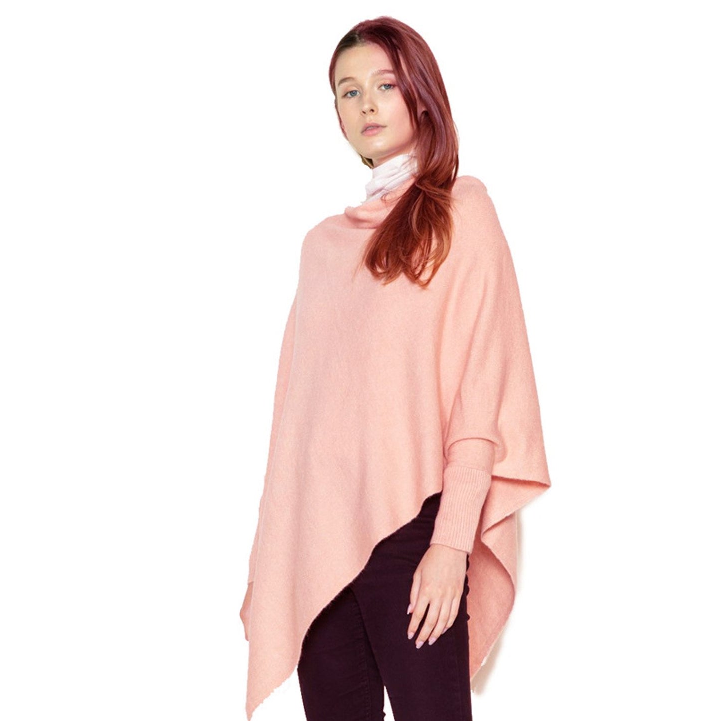 Look by M Triangle Poncho with Sleeves
