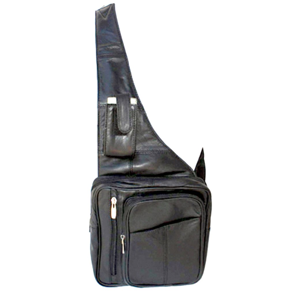 Genuine Leather Sling Backpack - Your Stylish & Organized Companion Silver Fever®