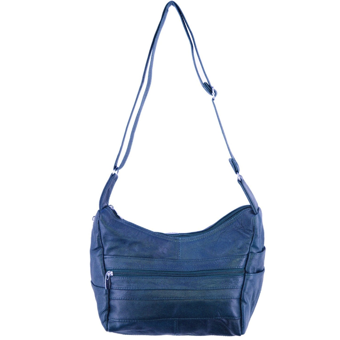 Women's Leather Medium Cross Body Purse Shoulder Ladies Handbag