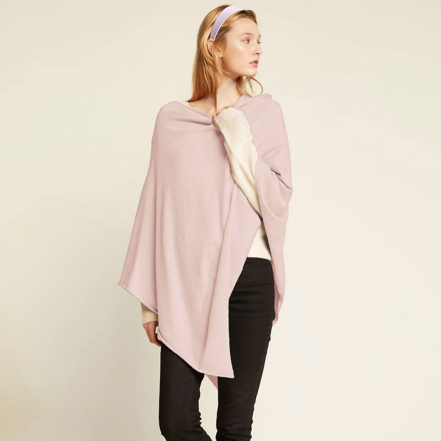 Look by M Women's Basic Poncho Year Round Cover Special Occasion for Every Day