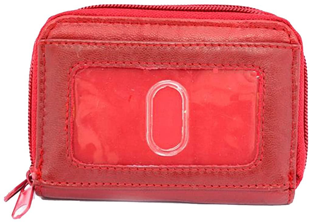 SILVERFEVER Women Wallet Card Holder RFID Purse Women's Leather Credit Cards Organizer ID