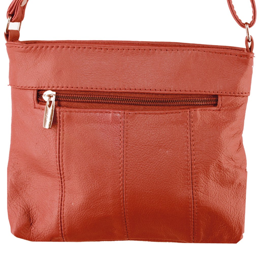 SILVERFEVER Women's Crossbody Handbag Leather Travel Ladies Phone Bag Genuine Cowhide Purse