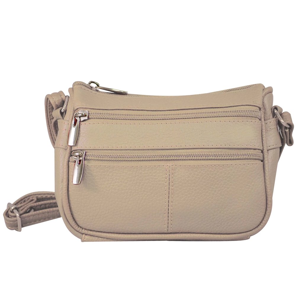 Women's Cowhide Leather Small Crossbody or Shoulder Bag Multi-Purpose