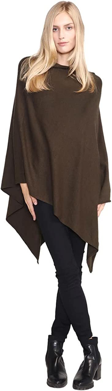 Look by M Women's Basic Poncho Year Round Cover Special Occasion for Every Day