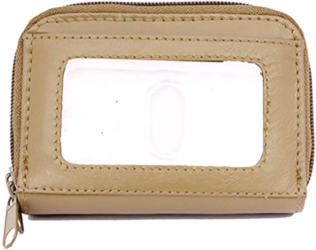 SILVERFEVER Women Wallet Card Holder RFID Purse Women's Leather Credit Cards Organizer ID