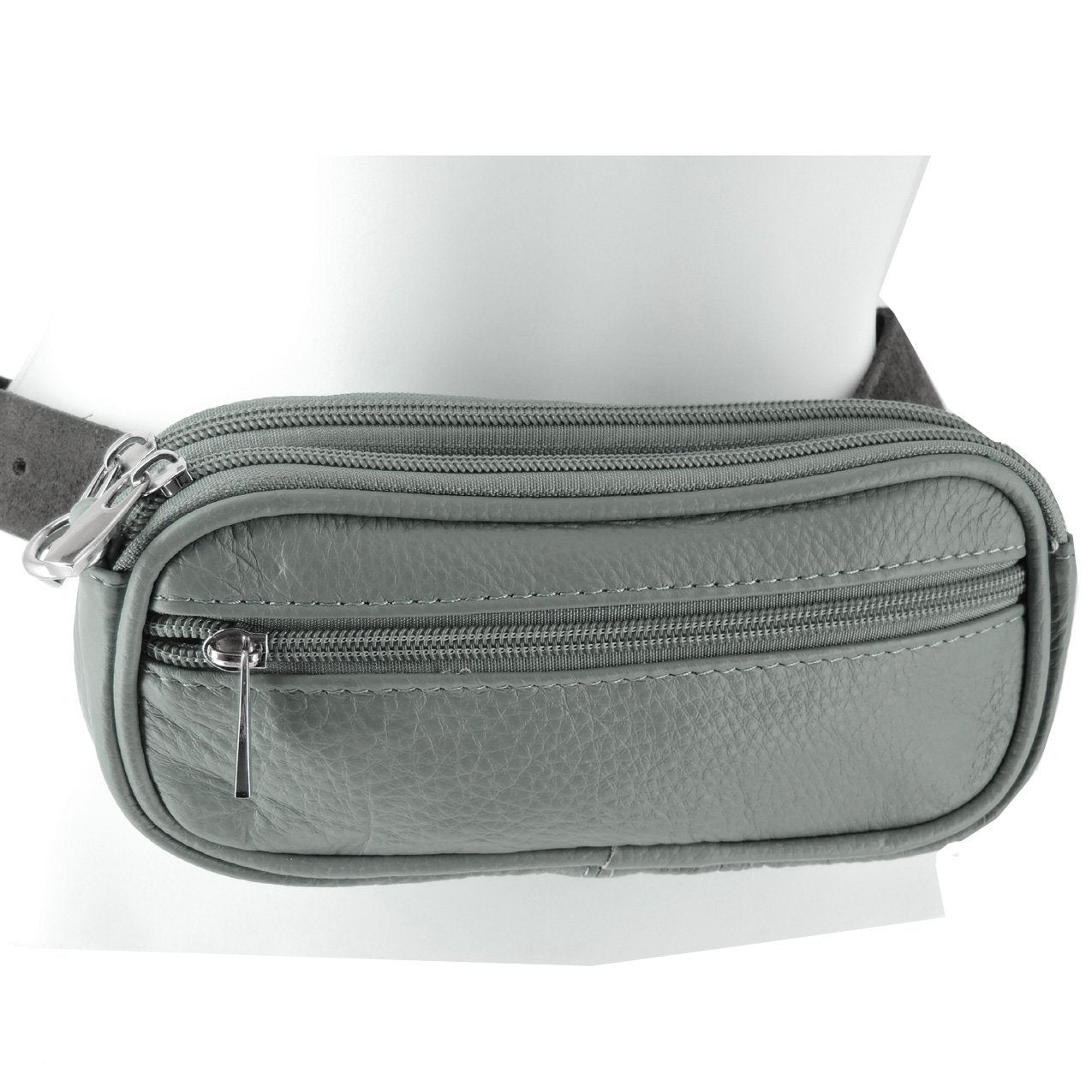 Leather Eyeglass Glasses Case with Wristlet Handle, Padded WOMAN