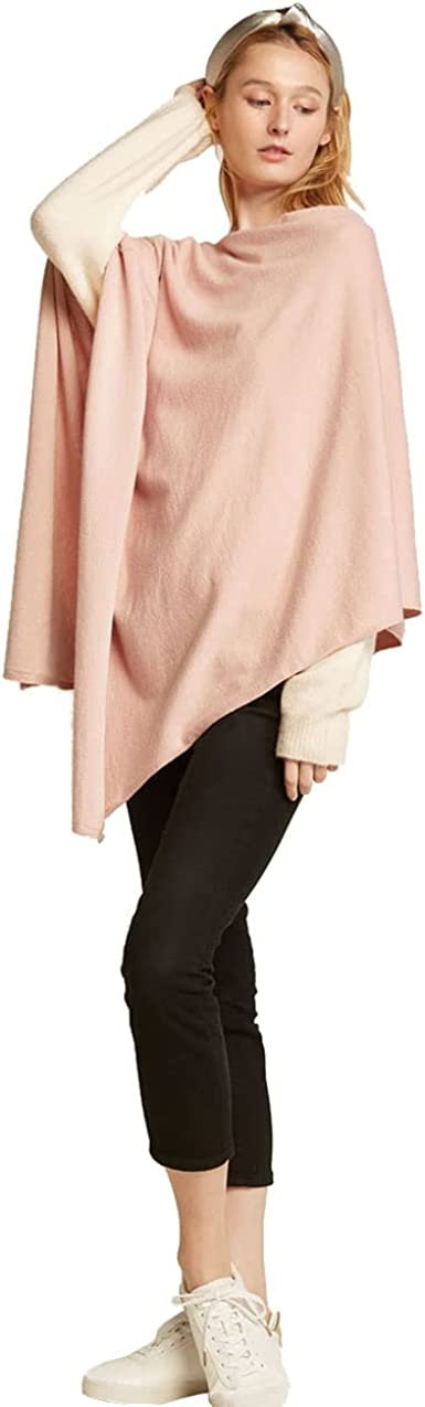 Look by M Women's Basic Poncho Year Round Cover Special Occasion for Every Day