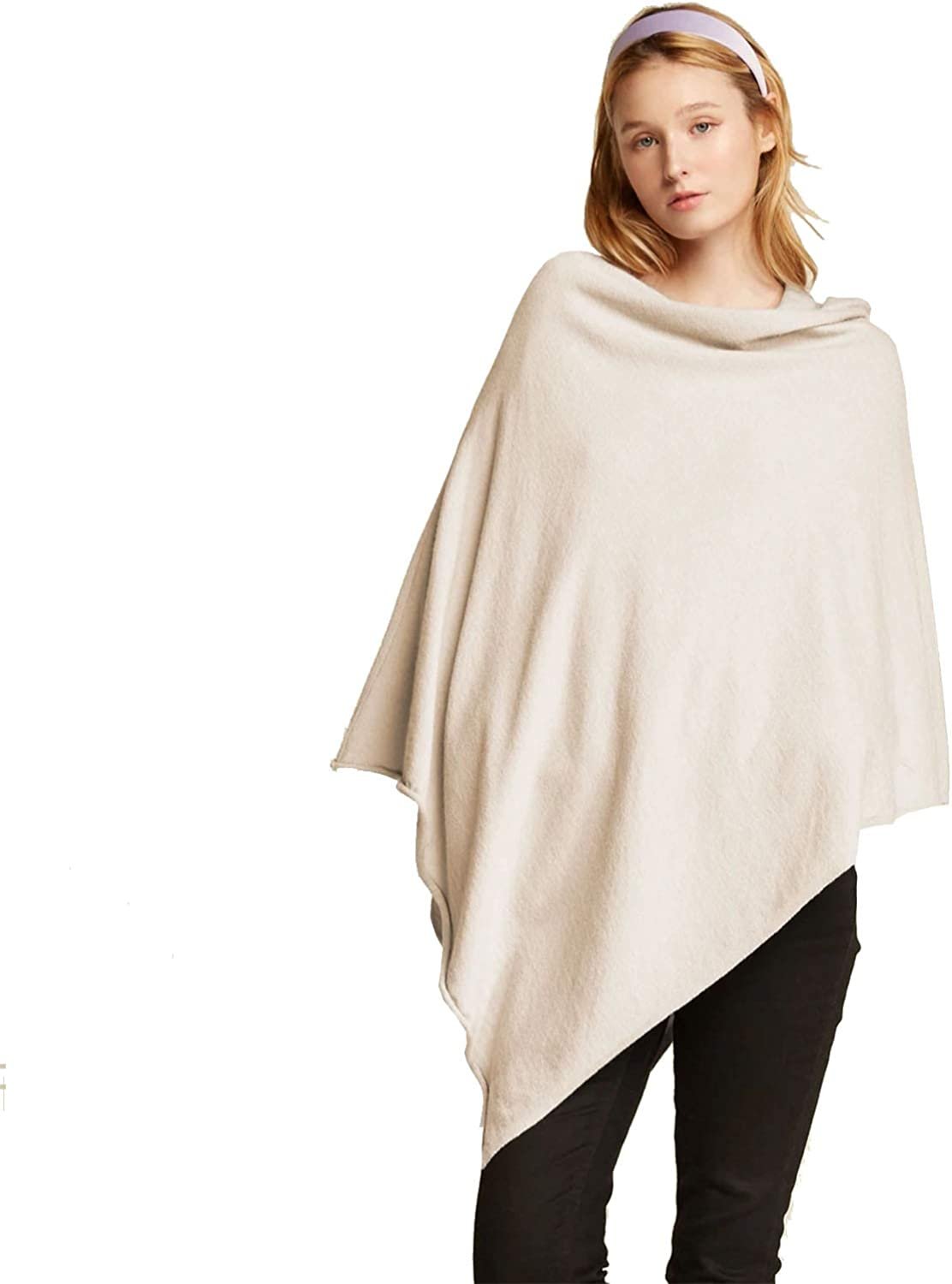 Look by M Women's Basic Poncho Year Round Cover Special Occasion for Every Day