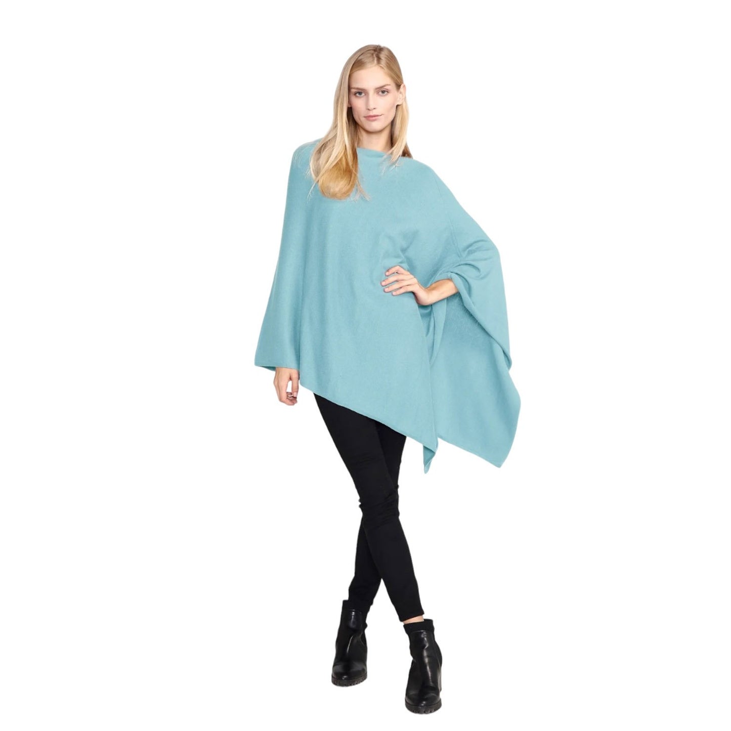 Look by M Women's Basic Poncho Year Round Cover Special Occasion for Every Day