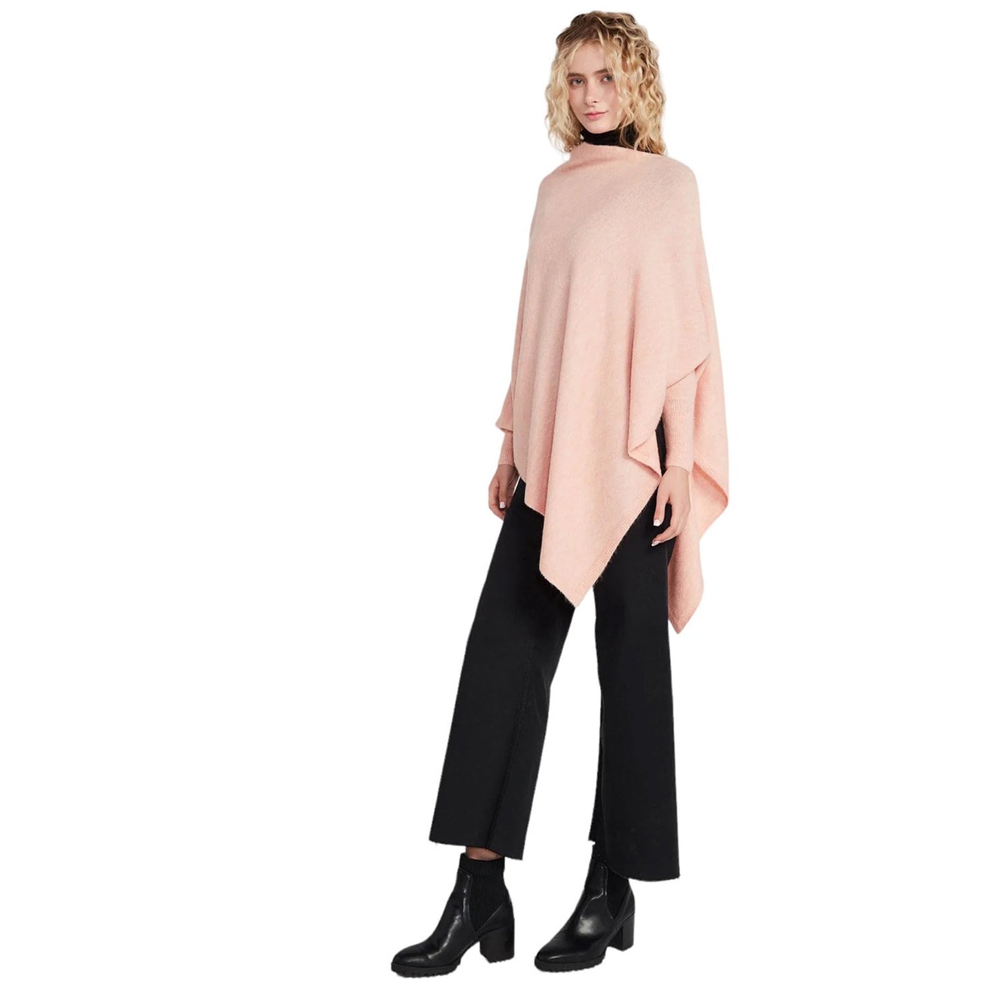 Look by M Triangle Poncho with Sleeves