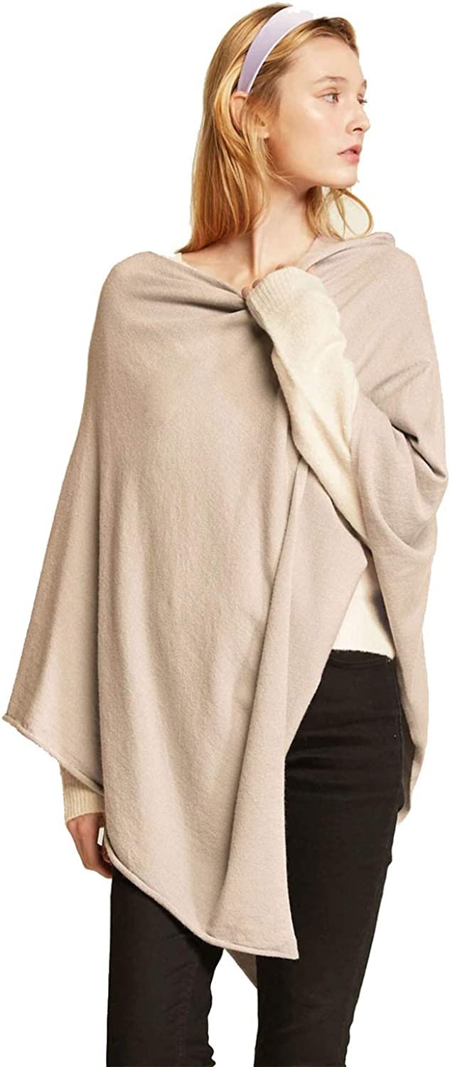 Look by M Women's Basic Poncho Year Round Cover Special Occasion for Every Day