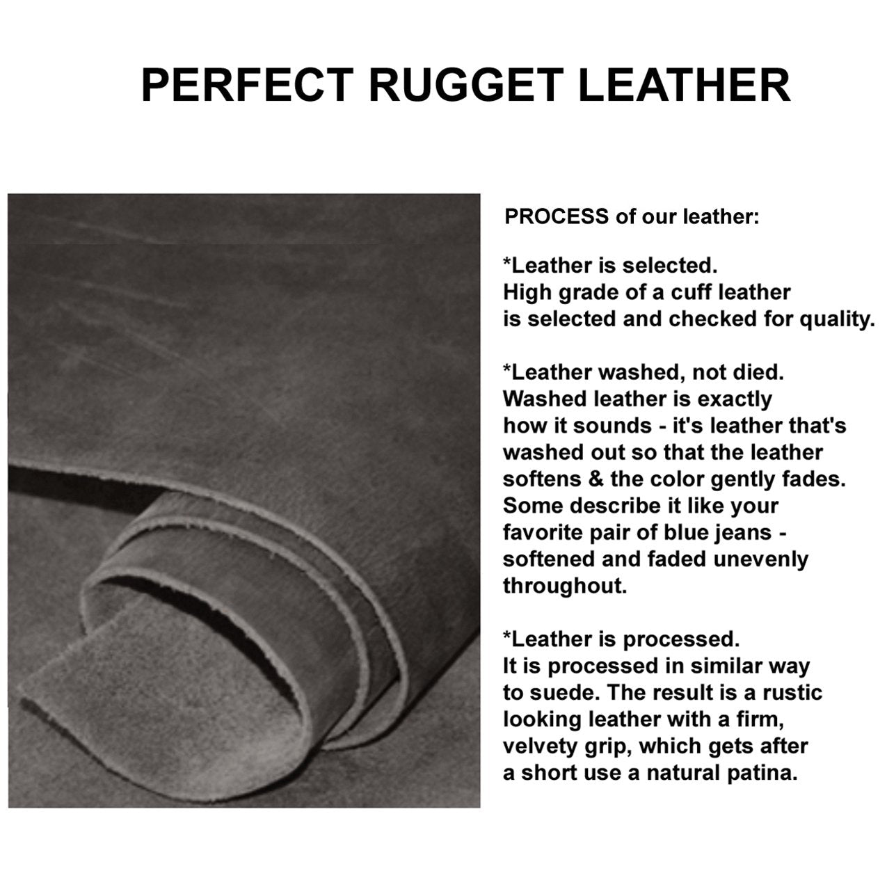 Men's RFID Leather Wallet Cowhide, ID, CC, Bill Pockets, Gift Box