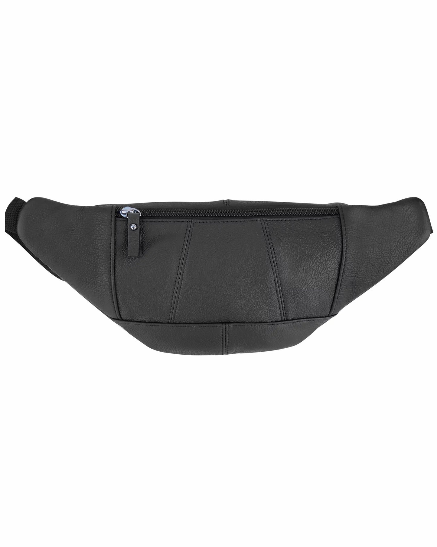 Genuine Leather Fanny Pack Waist Bag Body Pouch Pockets Organizer Phone Holder