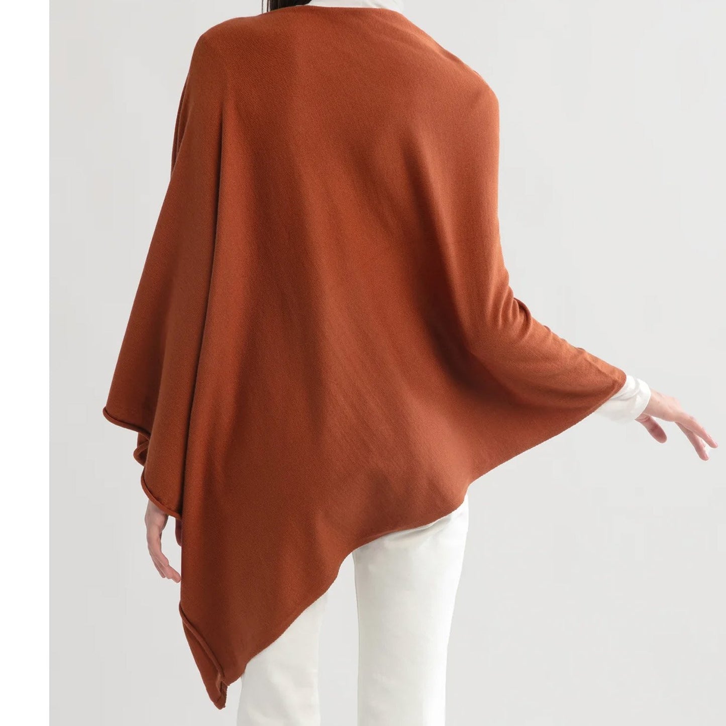 Look by M Women's Basic Poncho Year Round Cover Special Occasion for Every Day