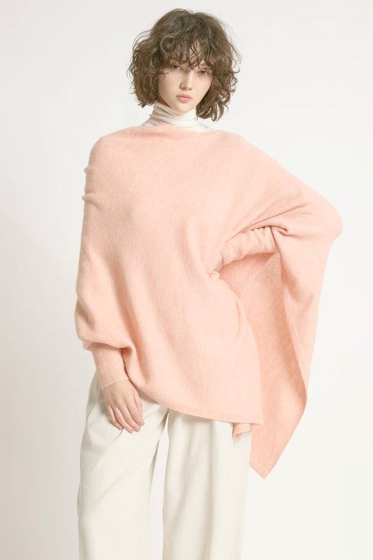 Look by M Triangle Poncho with Sleeves